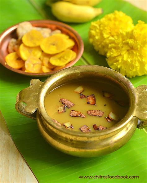 Parippu Pradhaman–Kerala Cherupayar Parippu Payasam Recipe | Chitra's Food Book