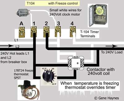 Intermatic T101 Timer Wiring Diagram - General Wiring Diagram