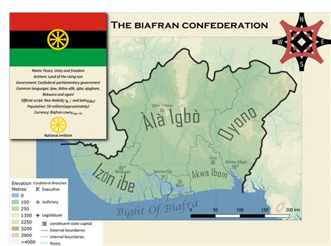 Biafran confederation map by thymidide on DeviantArt