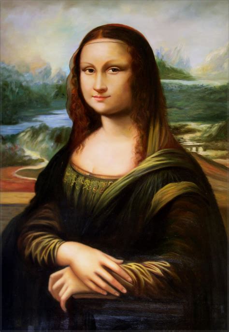 Framed Da Vinci Mona Lisa Repro Quality Hand Painted Oil Painting 24x36in | eBay