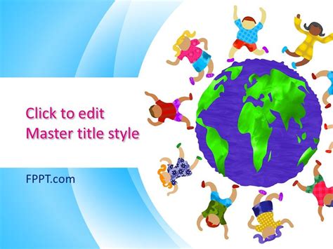 Free Kids Education PowerPoint Template - Free PowerPoint Templates