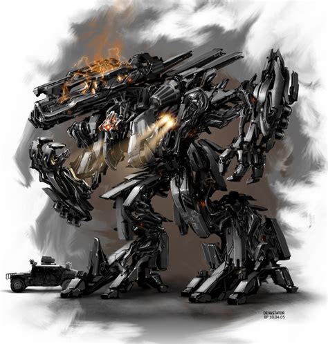 COUNTDOWN: Transformers 2007 – how the 13 robots evolved from concept art (part 2) – The Source ...