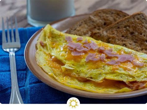 Ham and Cheese Omelet | Son Shine Kitchen