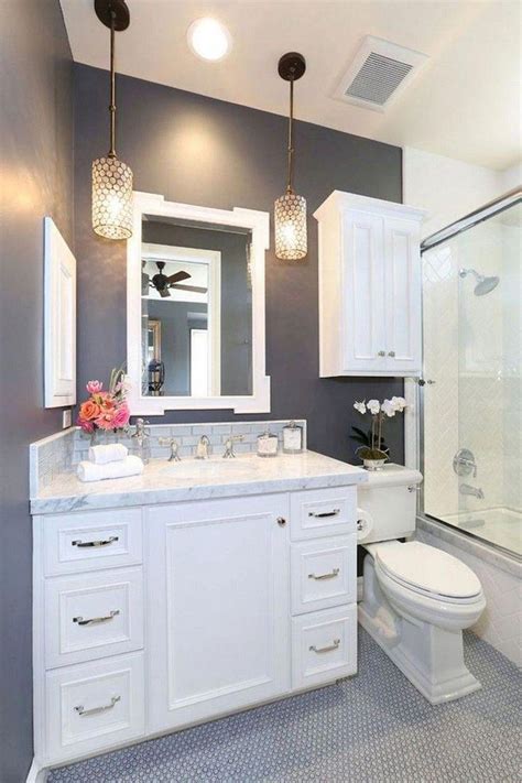 75+ Inspiring Small Apartment Bathroom Remodel Ideas #bathroomideas #bathroomdesign #bath ...