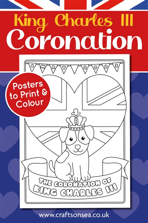 King's Coronation Printables: 20 Free Designs - Crafts on Sea