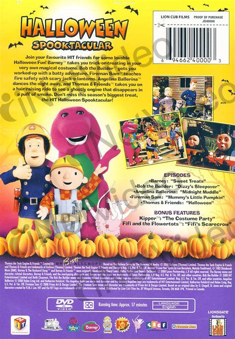 Halloween Spooktacular (Featuring: Bob the Builder, Barney, Angelina ...