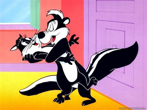 Pepe Le Pew * Famous Warner Bros. cartoon character, an amorous skunk ...