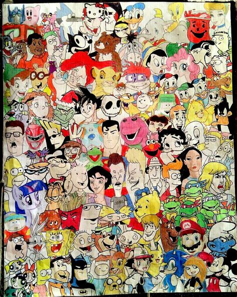 My favorite cartoon characters of all time. by TheFreshKnight on DeviantArt