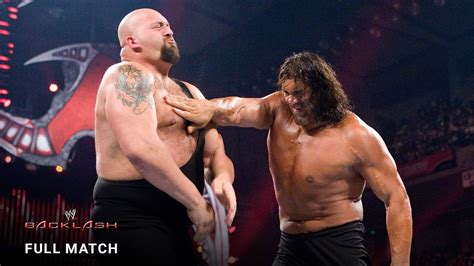 FULL MATCH - Big Show vs. The Great Khali: Backlash 2008 - YouTube