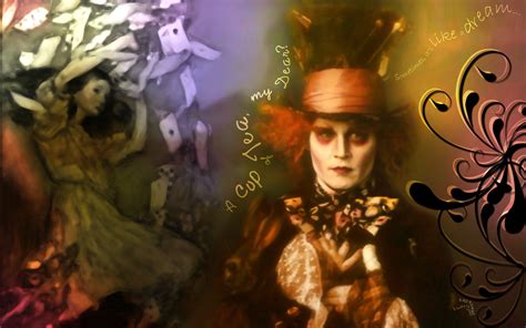 Mad Hatter wallpapers - Alice in Wonderland (2010) Wallpaper (5053958 ...