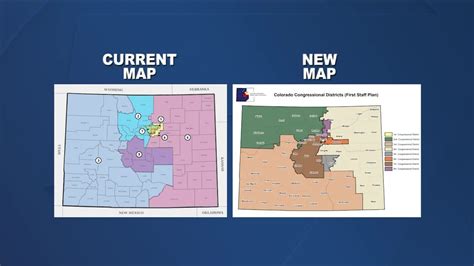 Latest Colorado congressional redistricting map released