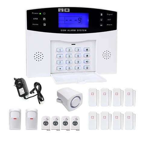 Remote Control Voice Prompt Wireless door sensor Home Security GSM ...