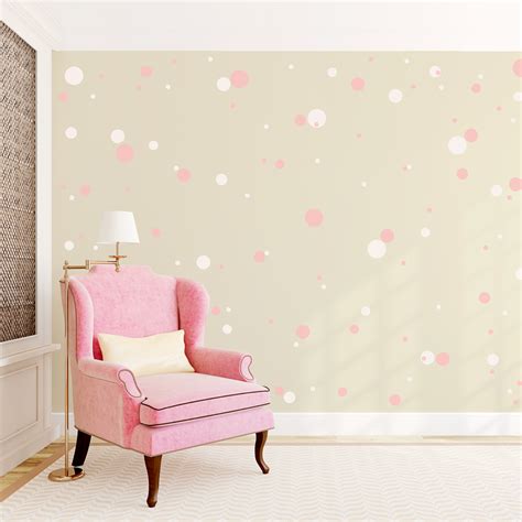 Colorful Polka Dot Wall Decals | Polka Dot Wall Murals