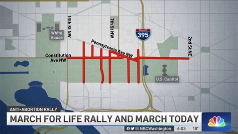 March for Life 2022: Schedule, Road Closures Map in Washington DC – NBC4 Washington