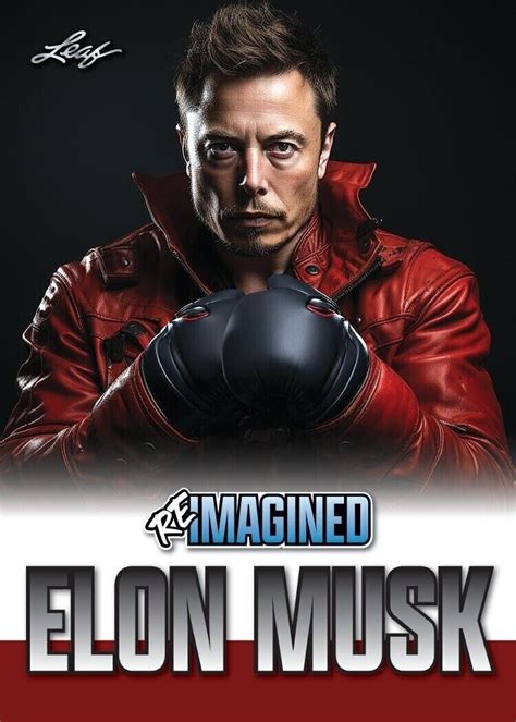 2023 Leaf Reimagined Elon Musk Boxing Match Card /360 Made - SEALED ...