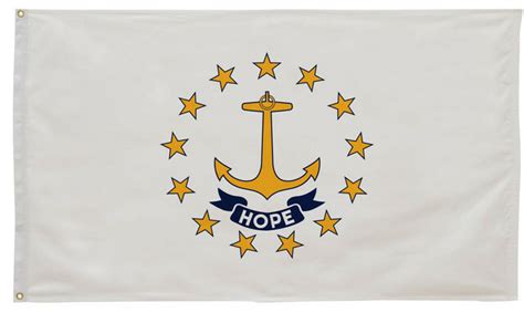 Rhode Island State Flag 4' x 6' | Rhode Island Flag | State of Rhode ...