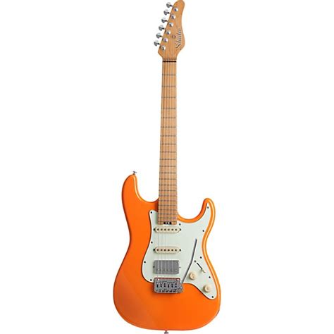 Schecter Guitar Research Nick Johnston Traditional H/S/S 6-String Electric Guitar Atomic Orange ...