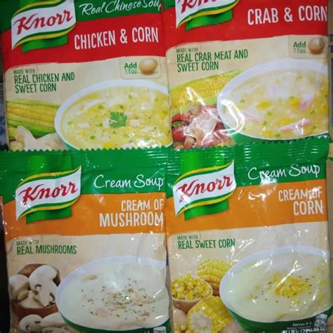 knorr soup ( 4 flavors available) | Lazada PH