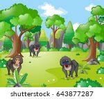 Baboon Clipart Illustration Free Stock Photo - Public Domain Pictures