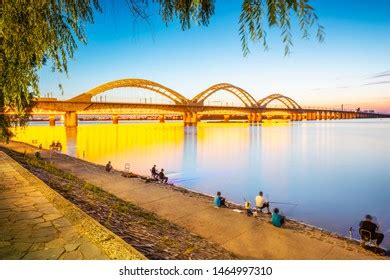 Harbin Songhua River Railway Bridge Located Stock Photo 1464997310 | Shutterstock