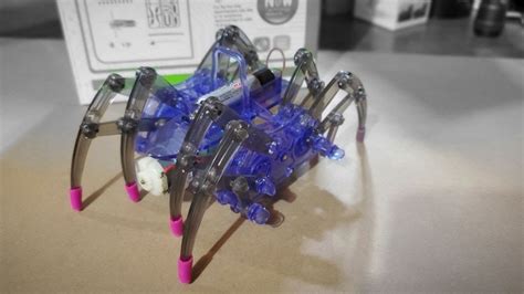 DIY Robotic Spider Kit Unboxing Assembly - YouTube