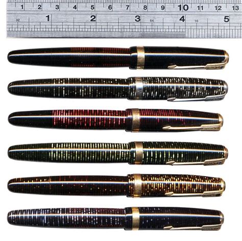 parker vacumatic third generation colors | Vintage Fountain Pens ...