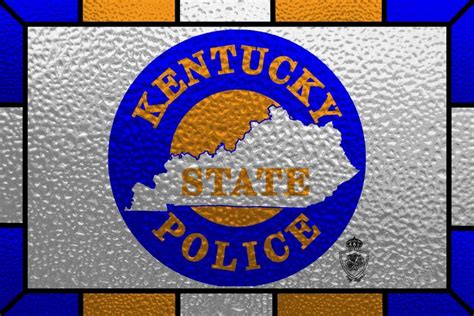 kentucky state police logo artwork by Archer Jones | Glass artwork, Artwork, Kentucky state police