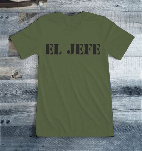 El Jefe T-shirt La Jefa T-shirt Women's Shirt Men's Shirt Unisex Shirt ...