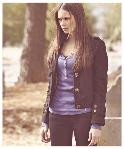 Elena Gilbert - Nina Dobrev The Vampire Diaries, Vampire Diaries Outfits, Katherine Pierce, Tvd ...