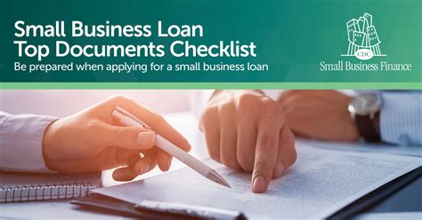 Checklist: Top Documents You’ll Need for a Small Business Loan | CDC ...