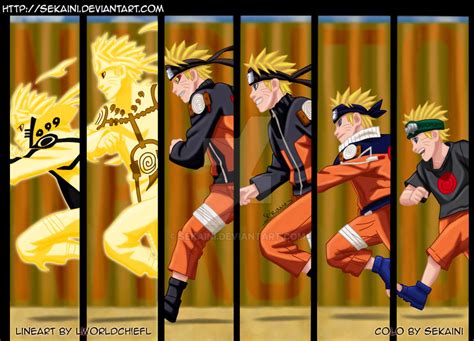 Naruto Shippuden - Naruto Evolution by sekaini on DeviantArt