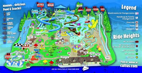 Waterpark Map - Destination Cultus