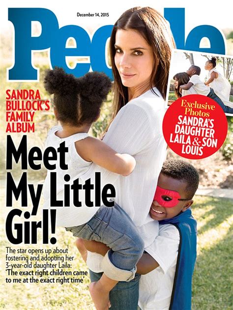 Sandra Bullock confirms she has adopted three-year-old daughter Laila | Daily Mail Online