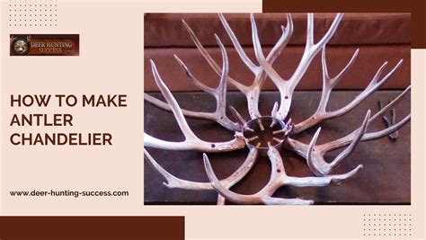 How to Make Antler Chandelier