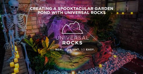 Creating a Spooktacular Garden Pond with Universal Rocks | Universal Rocks