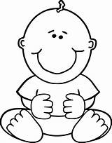 Baby Boy Coloring Pages sketch template