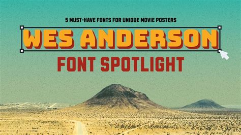 5 Neo Retro Wes Anderson Style Fonts You Can Use For Free - YouTube