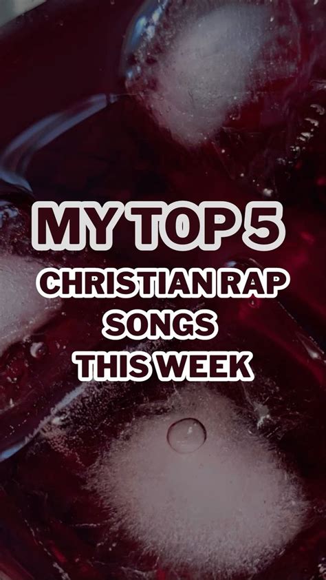 5 Christian Rap Songs You Need in your playlist in 2024 | Christian rap ...