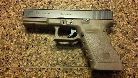 Glock 20 OD green olive drab 10mm 2 15 rd mag L... for sale