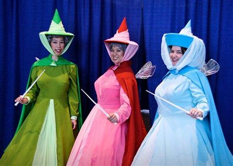 The Three Good Fairies | Photo by positivespace | Fairy godmother costume, Run disney costumes ...