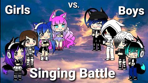 Singing battle 《gacha life 》 - YouTube