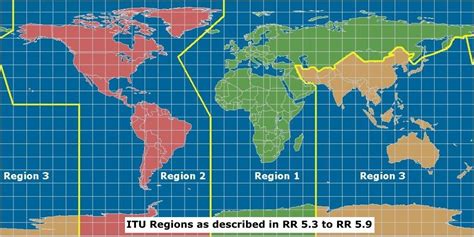 ITU regions (source- ITU) | ICT Pulse – The leading technology blog in the Caribbean