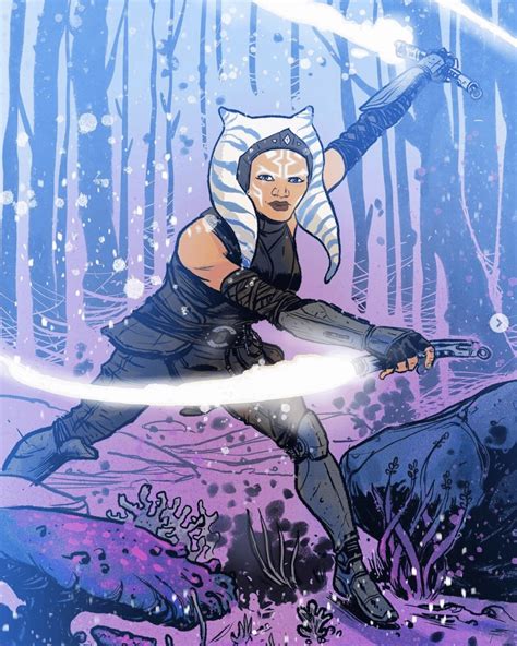 Star War The Mandalorian Fan Art - Ahsoka (by Michael Nelsen) : r ...