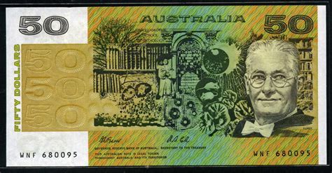 Australian Banknotes 50 Australian Dollars banknote 1991|World ...