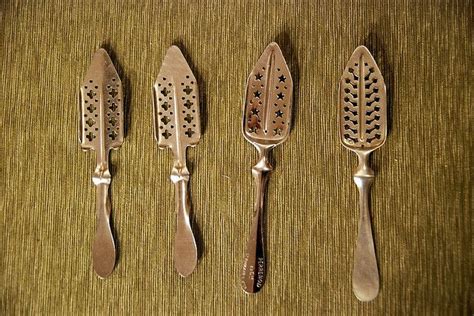 Antique Absinthe Spoons | Absinthe, Spoon, Antiques