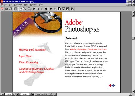 Adobe Photoshop 5.5 Tour and Training