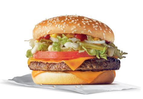 NEWS: McDonald's Quarter Pounder Deluxe - frugal feeds nz