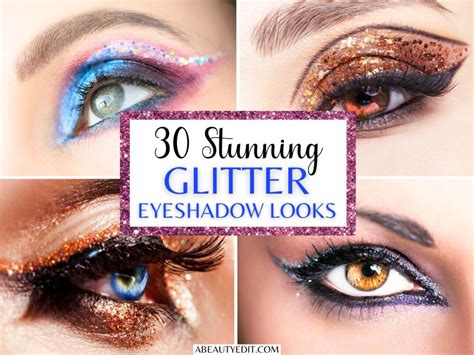 30 Stunning Glitter Eyeshadow Looks To Ring In The New Year - A Beauty Edit