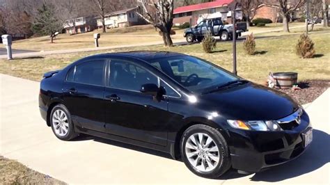 2009 Honda Civic EX-L LADY OWNED GARAGED NON SMOKER SINCE NEW. 9875. 90k. - YouTube