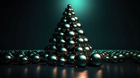 Sphere Christmas Tree Made Out Of Many Spheres Backgrounds | JPG Free Download - Pikbest